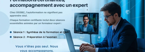 Formations certifiantes, accompagnement avec un expert